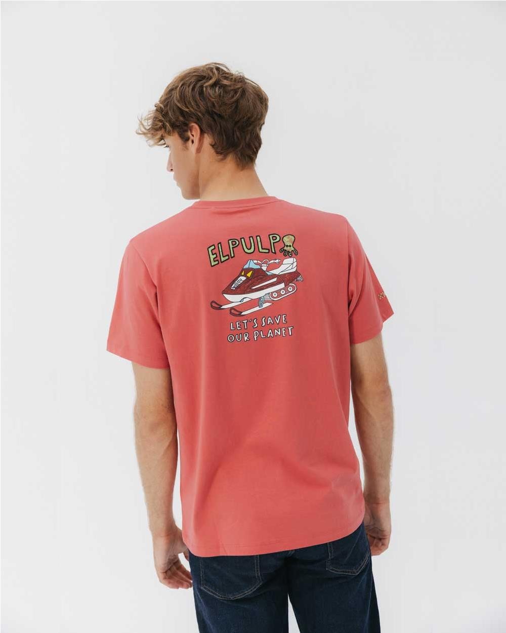 Camiseta Lets Save Our Planet hombre