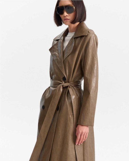 Trench con cinturón mujer... 2