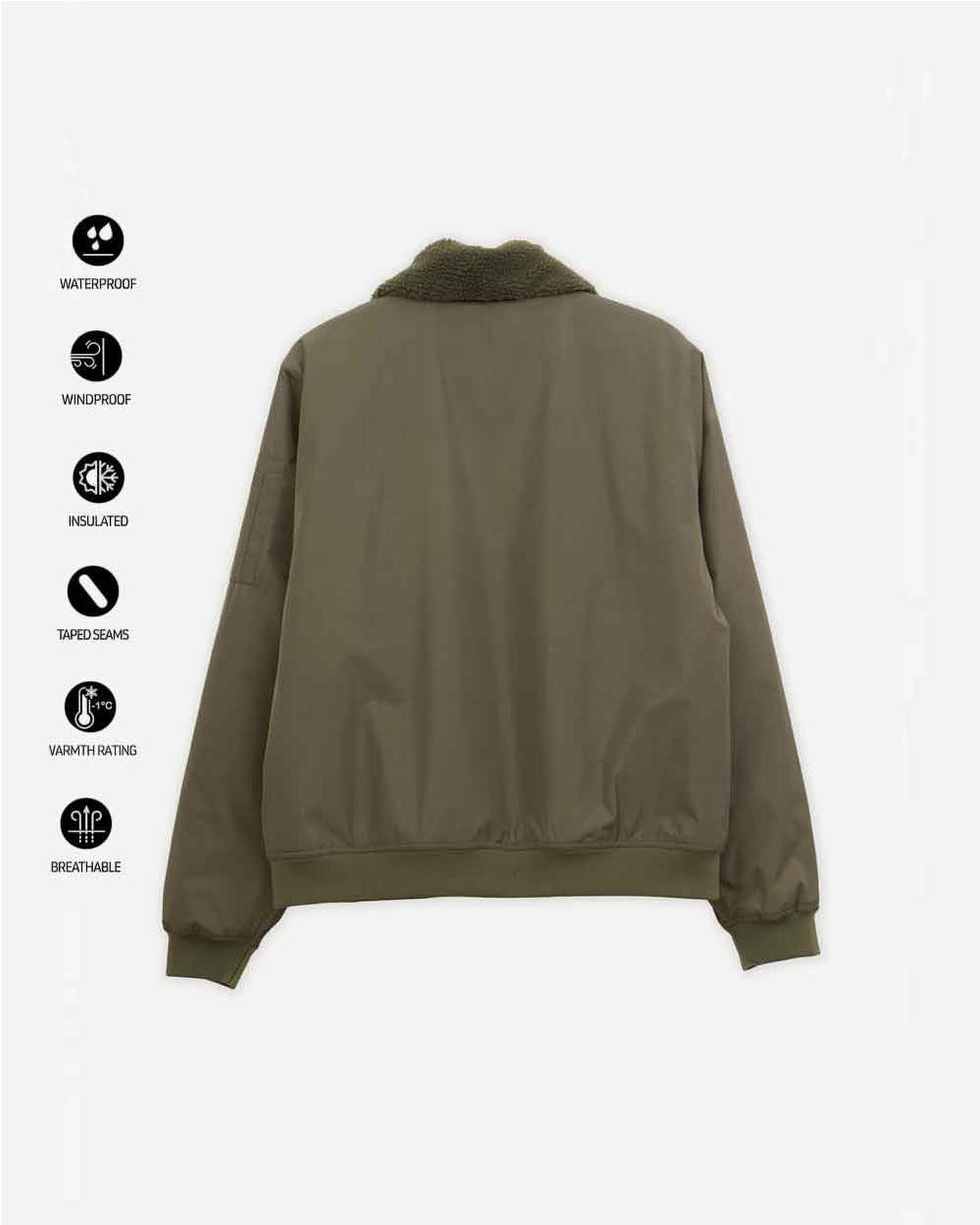 Chaqueta bomber Ino impermeable mujer...