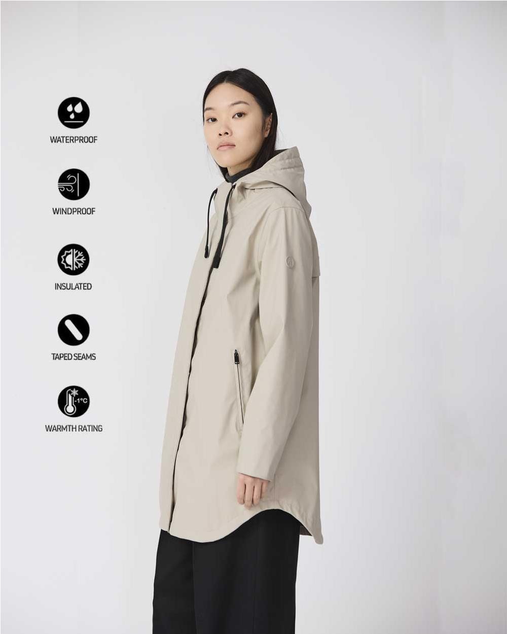 Impermeable Snow mujer STONE