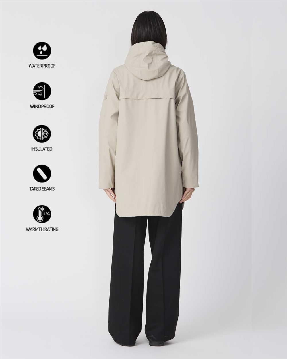 Impermeable Snow mujer STONE