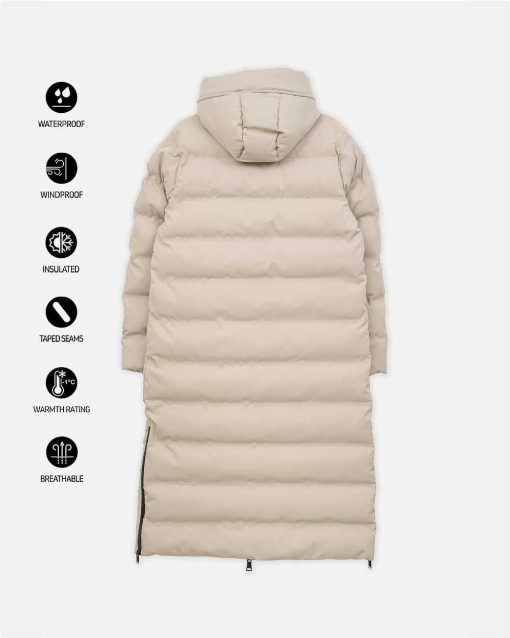 Abrigo acolchado Snestrom mujer STONE...