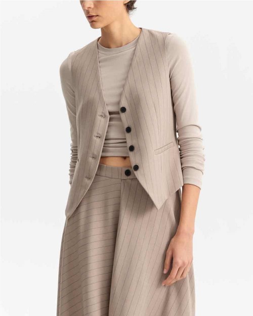 Chaleco de rayas mujer FANGO 2