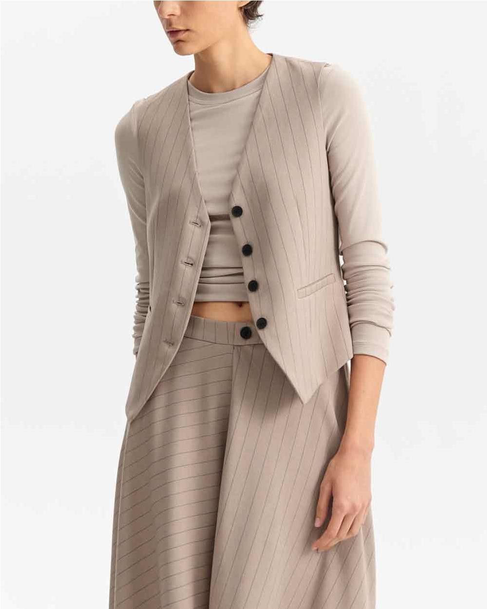 Chaleco de rayas mujer FANGO