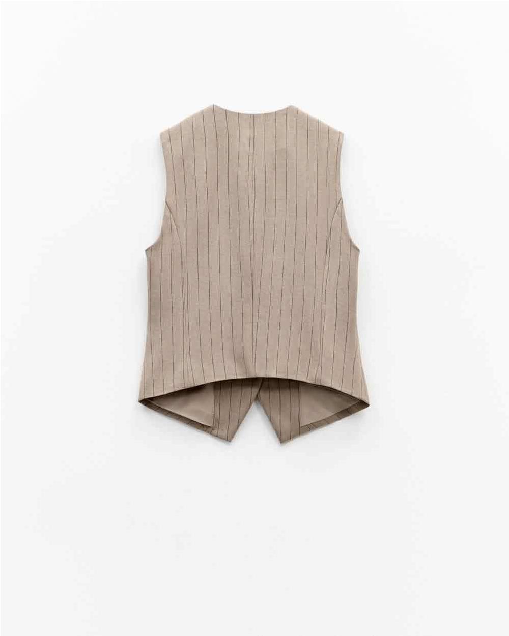 Chaleco de rayas mujer FANGO