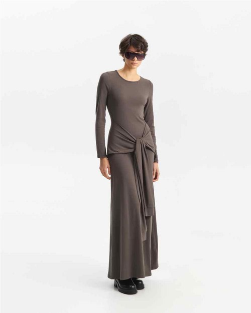 Vestido lazada frontal... 2