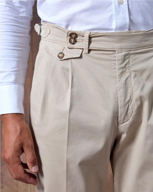Chino de algodón Hombre