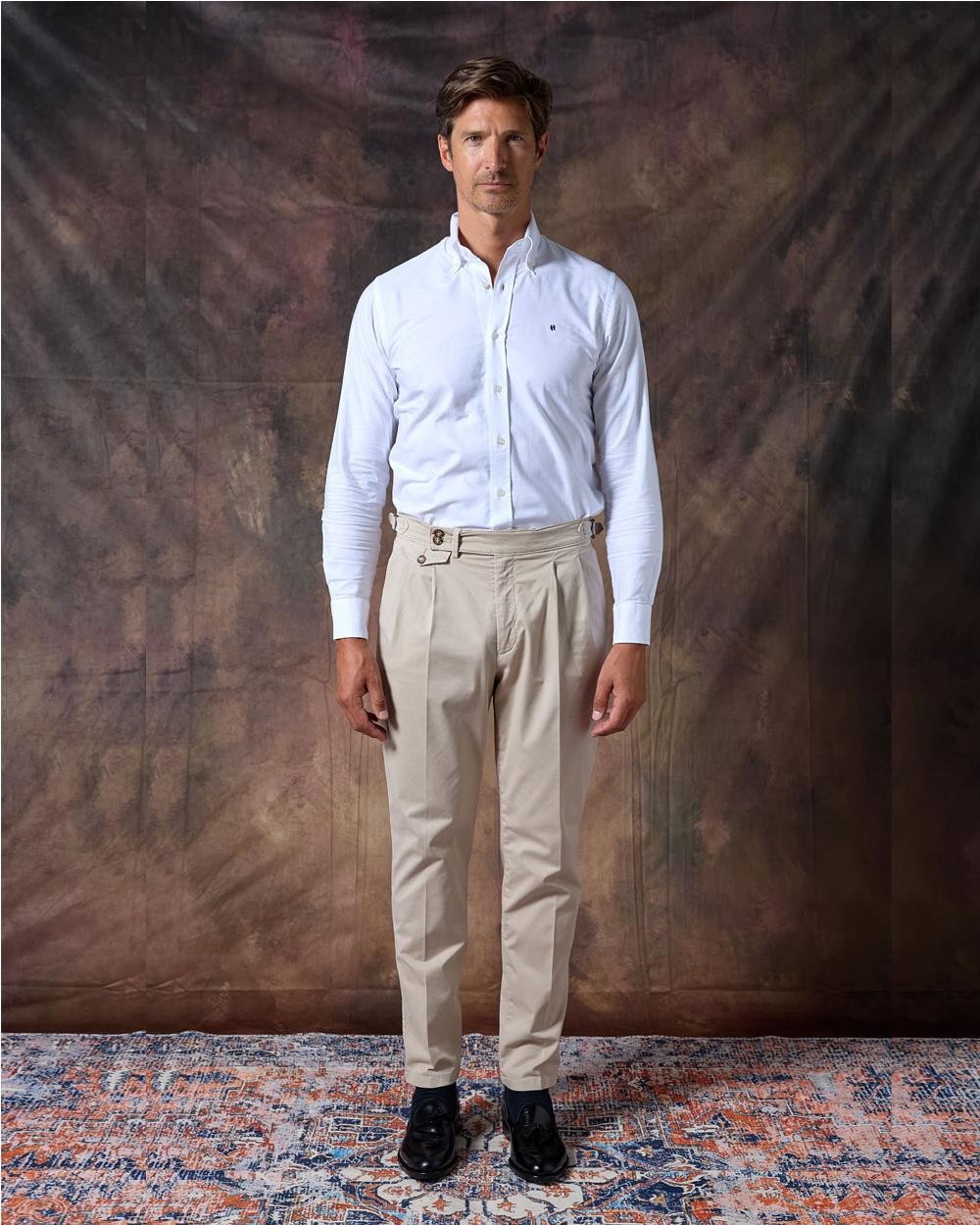 Chino de algodón Hombre