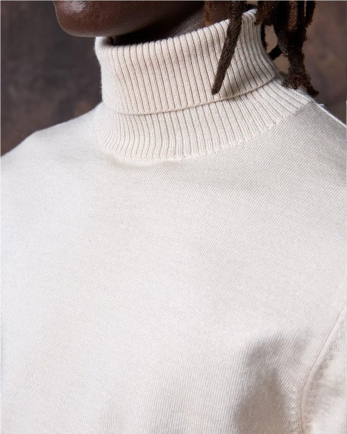 Jersey cuello cisne hombre...