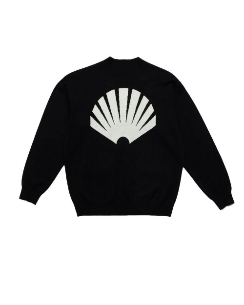 Cardigan de Lana unisex BLACK 2