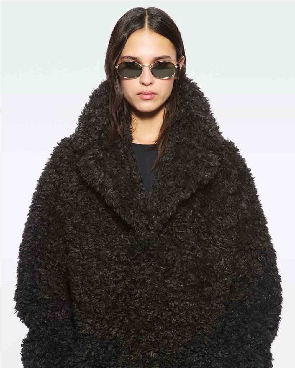 Abrigo Camille Cocoon de Mujer DARK...