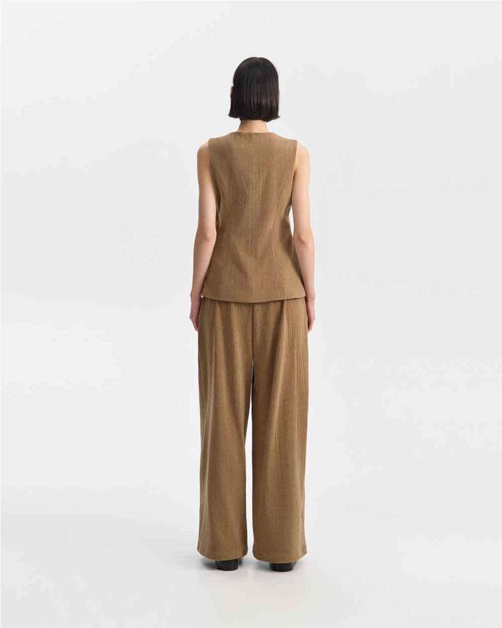 Chaleco Mujer MARRON