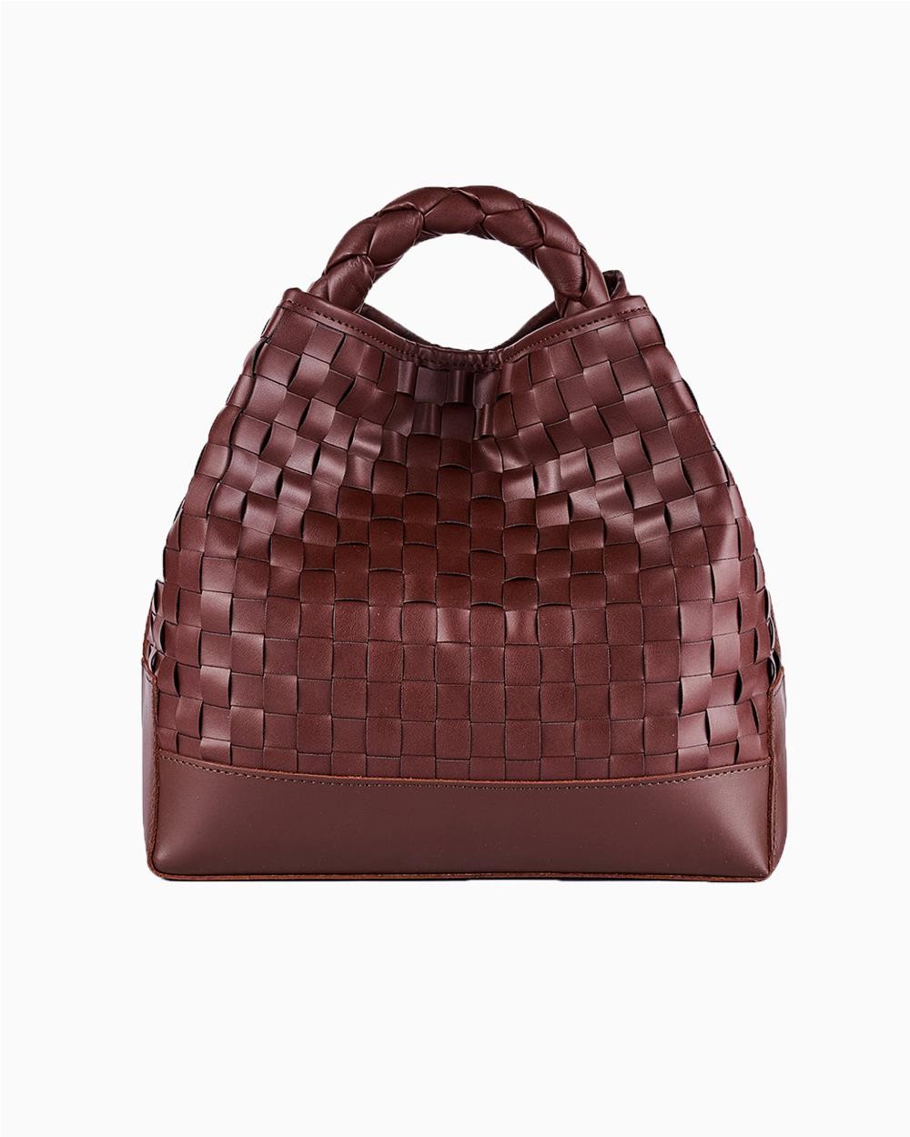 Bolso bucket Coral Damier piel...