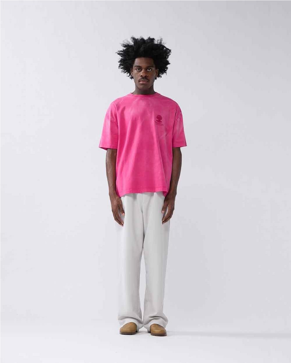 Camiseta Unisex Oyster tee magenta...