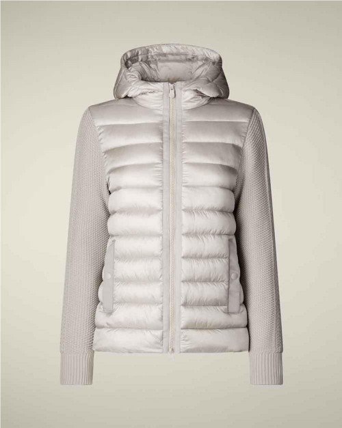 Chaqueta acolchada punto...