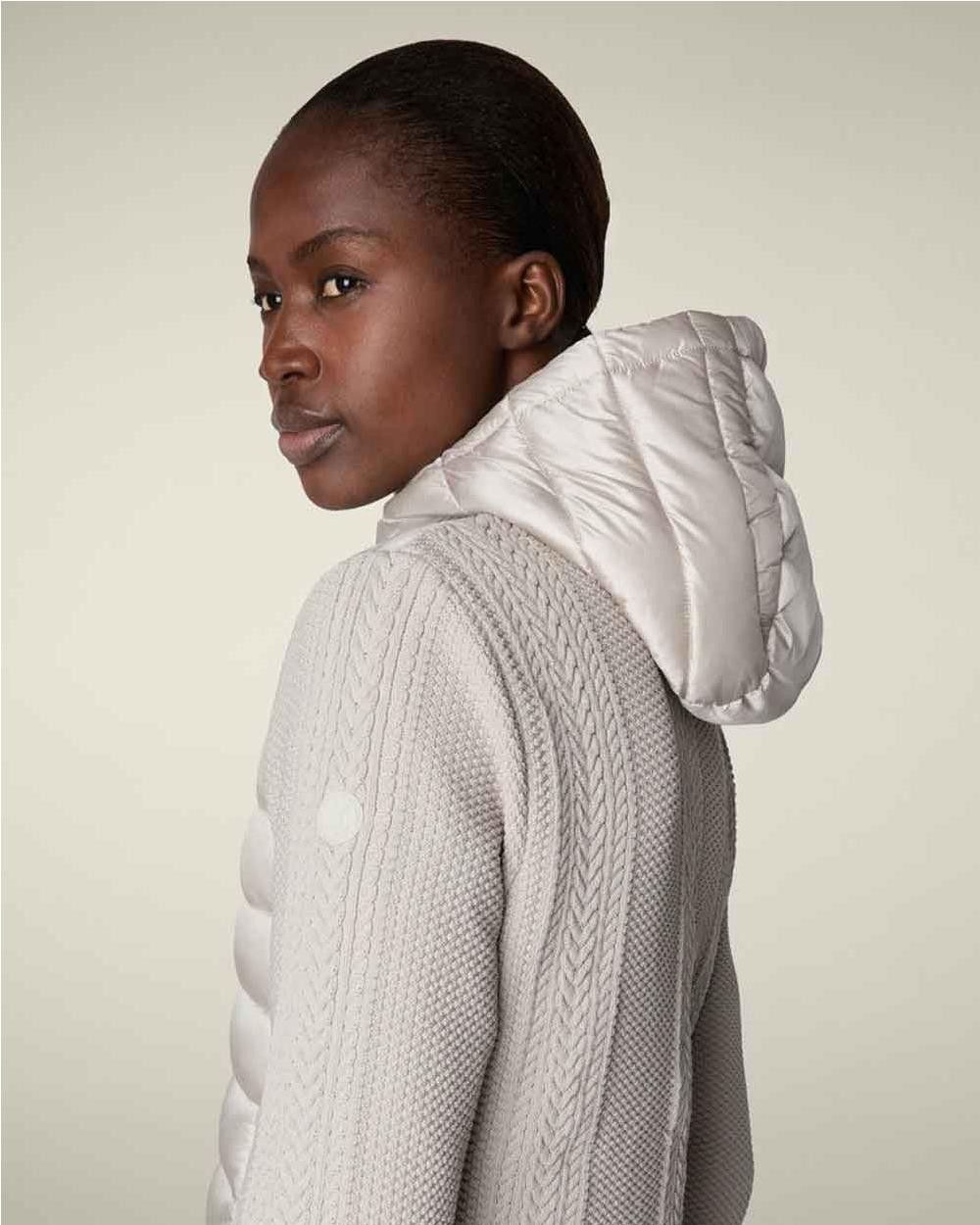 Chaqueta acolchada punto Ozma mujer...