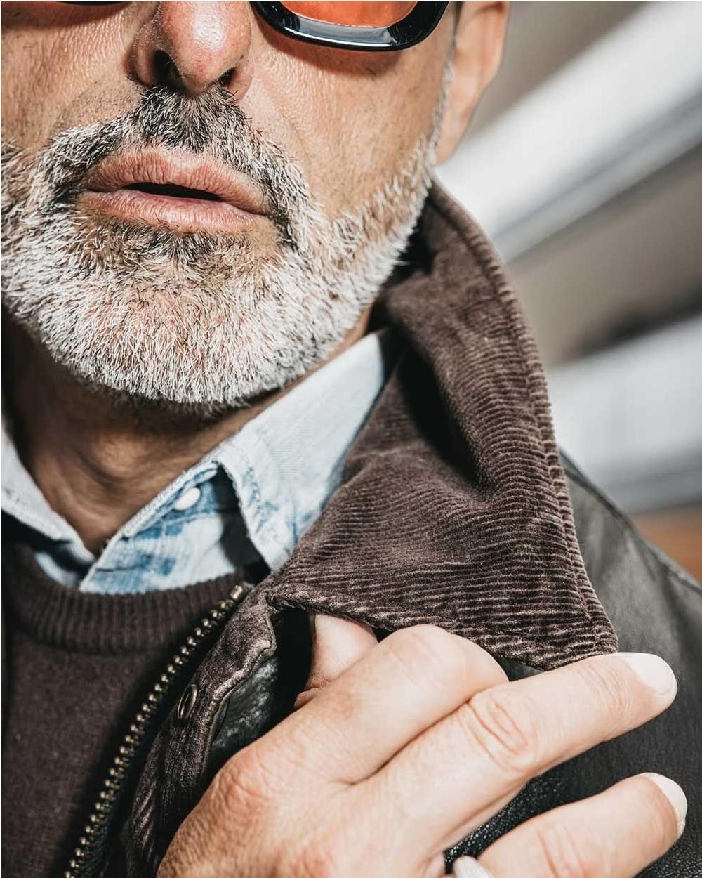 Chaqueta piel Ottaviano hombre GREEN...