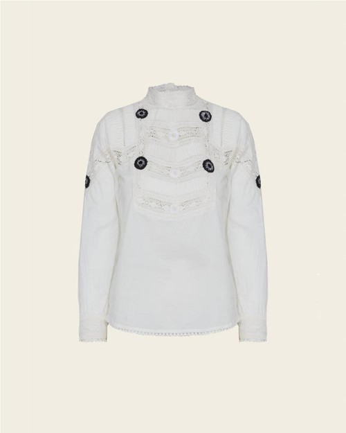 Blusa regina mujer WHITE