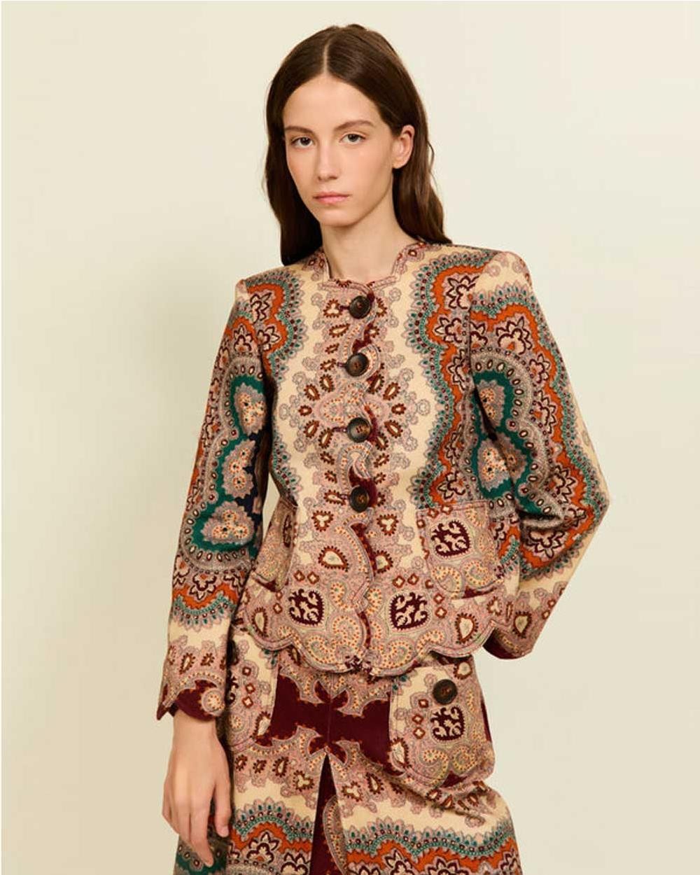 Chaqueta Briar paisley mujer MULTI