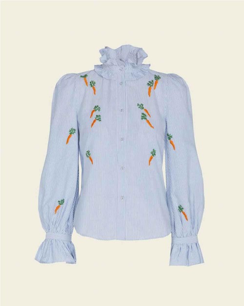 Blusa Sutton con Rayas y...