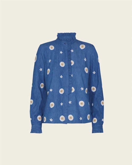Camisa Florie de algodón mujer