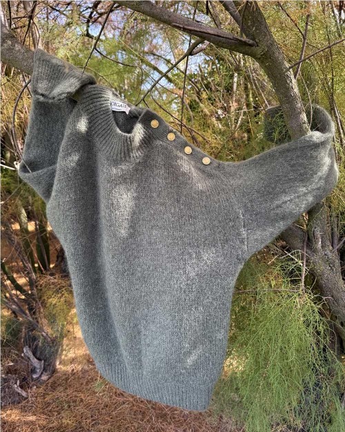 Jersey mohair con botones... 2