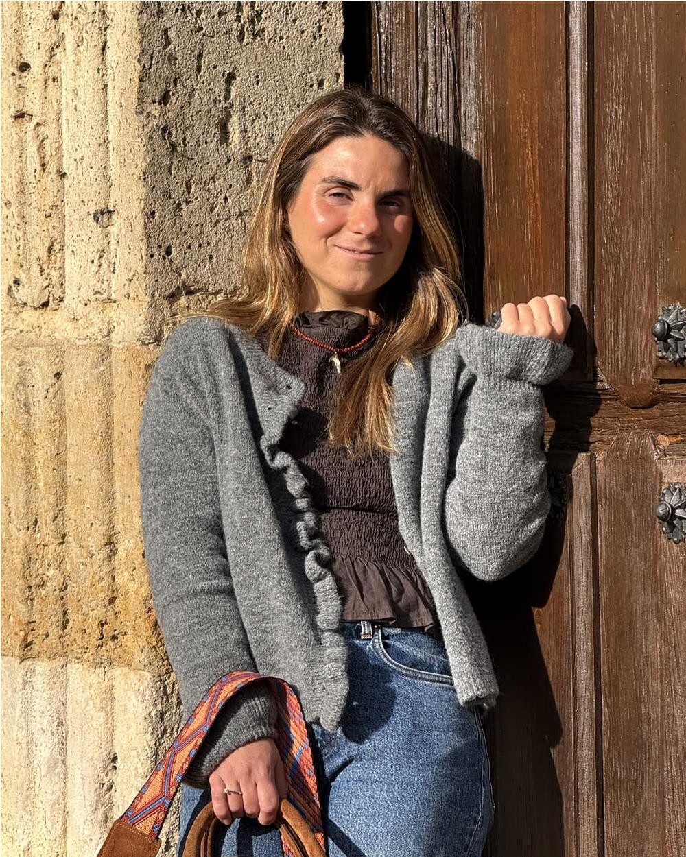 Chaqueta de Punto lana mujer GRIGIO