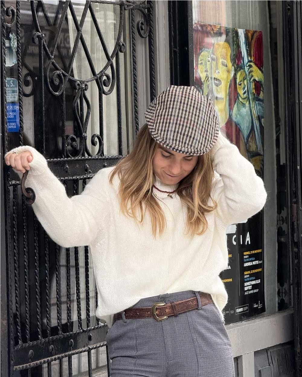 Jersey de punto en baby alpaca y lana...