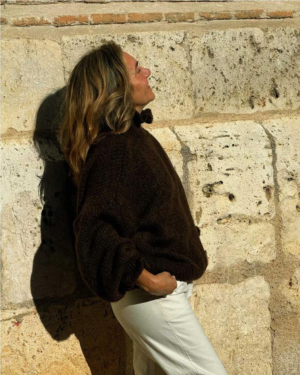 Jersey cuello alto manga lolailo...