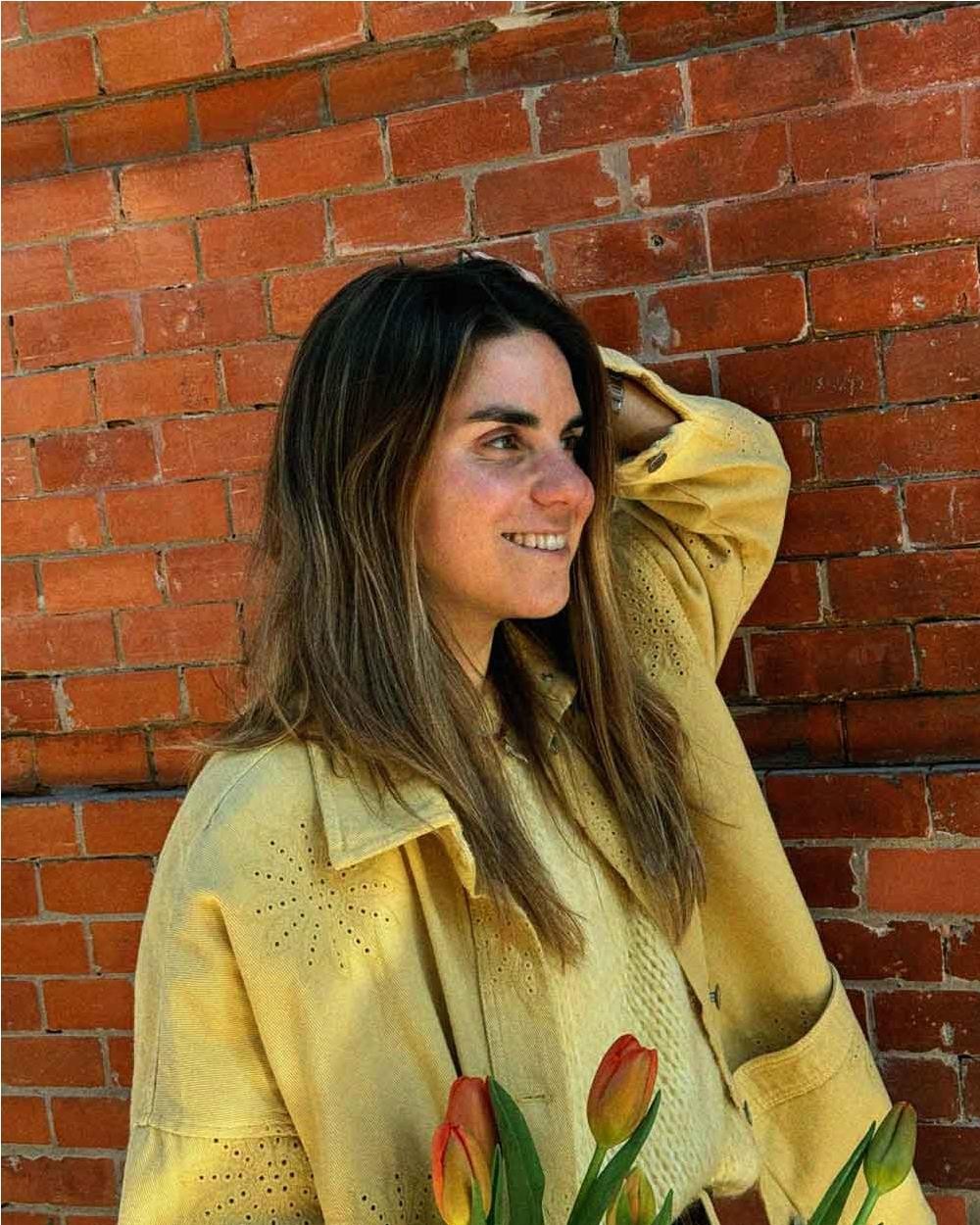 Sobrecamisa perforada algodón SUNFLOWER