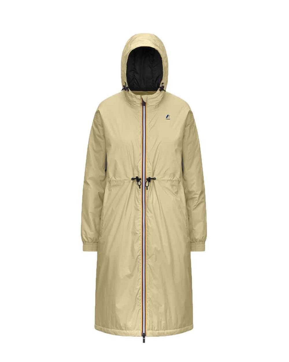 Cortavientos largo mujer BEIGE PARSNIP