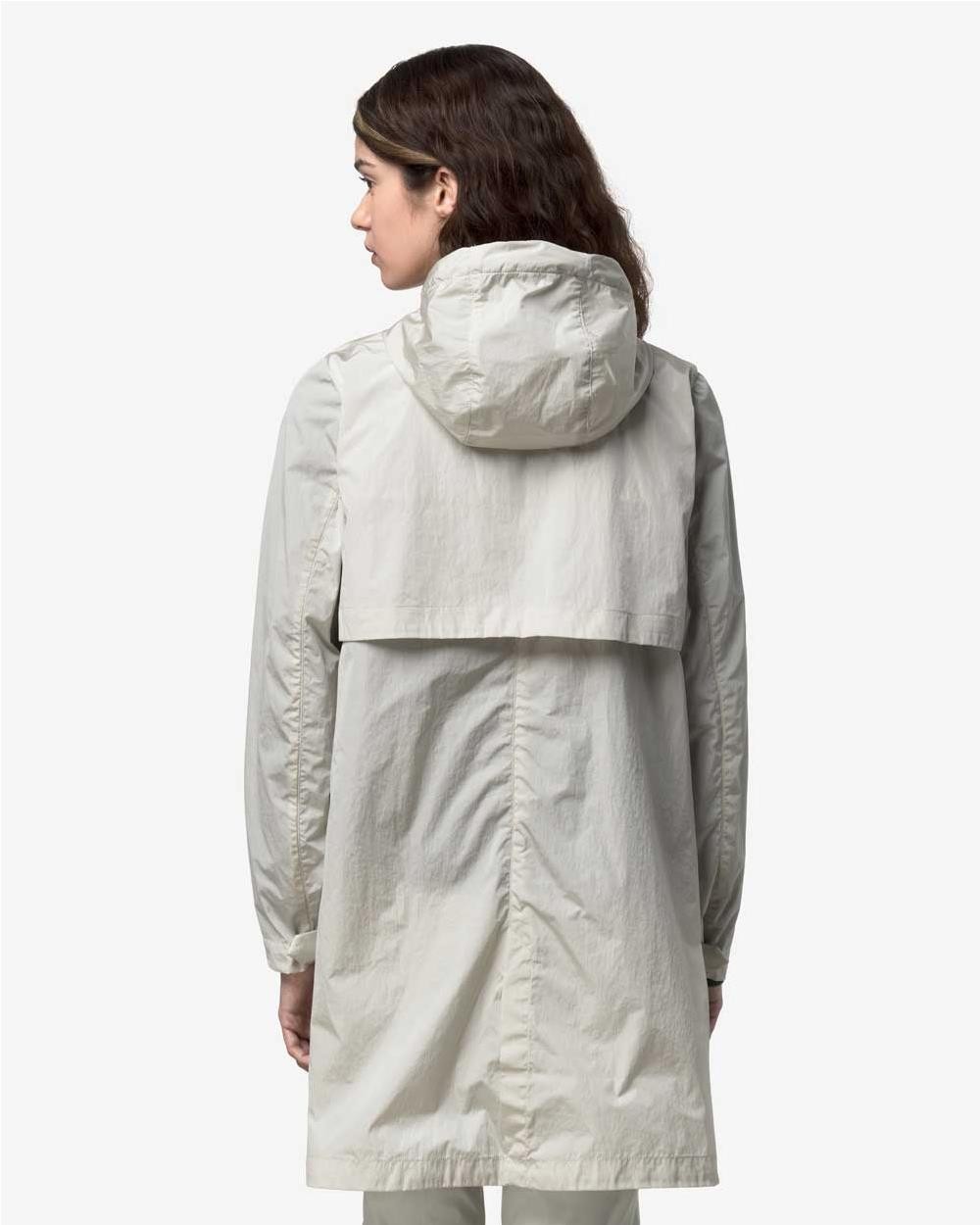 Cortavientos Largo Impermeable Mujer...