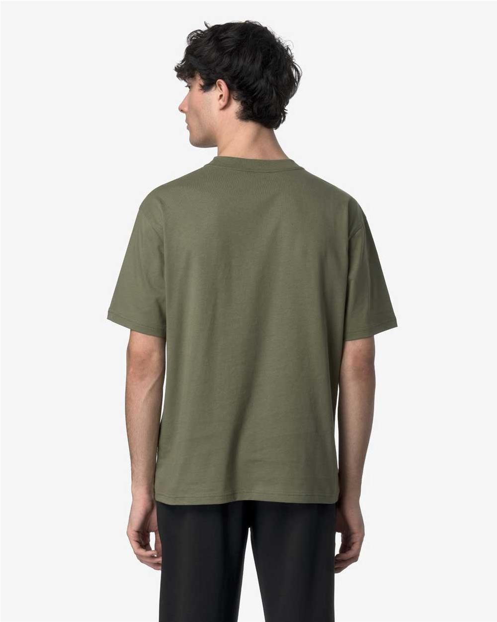Camiseta Solo algodón hombre GREEN...