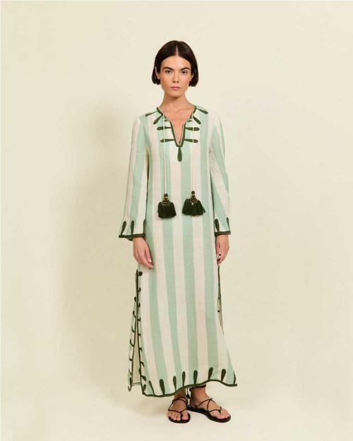 Vestido túnica Edna lino... 2