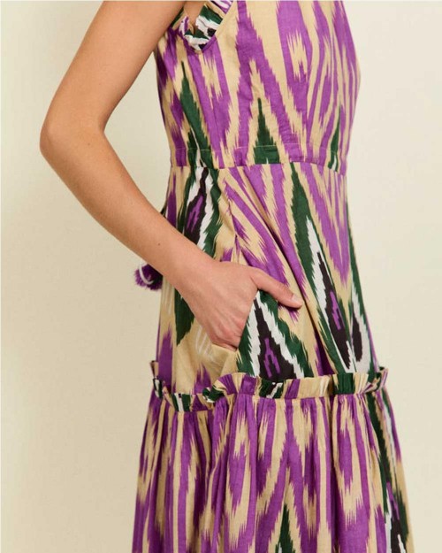 Vestido Siloh Ikat algodón... 2