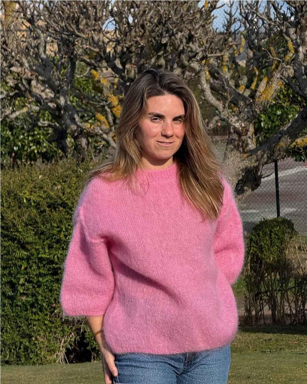 Jersey punto fino 80 kid mohair media...