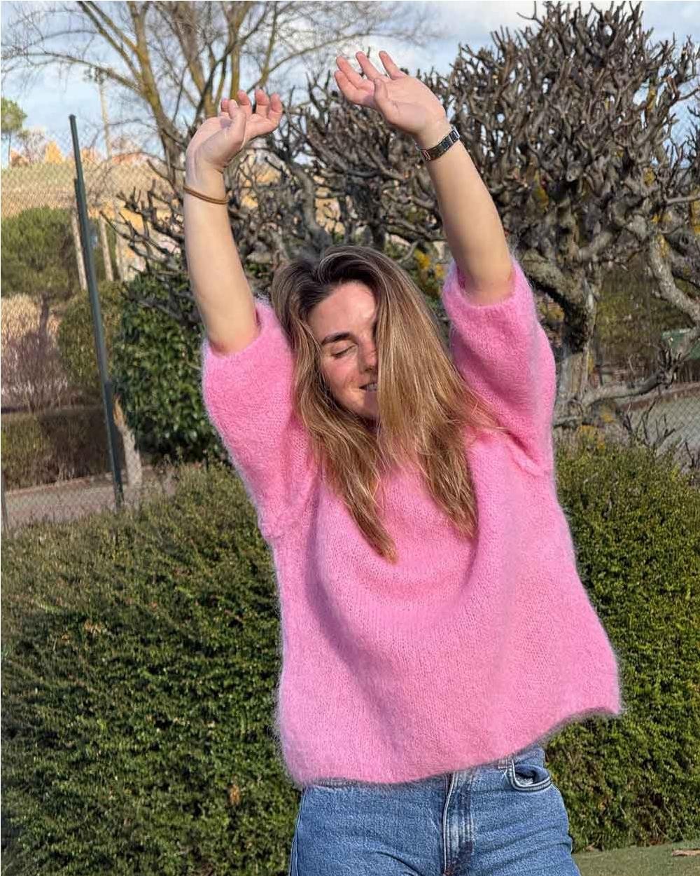 Jersey punto fino 80 kid mohair media...