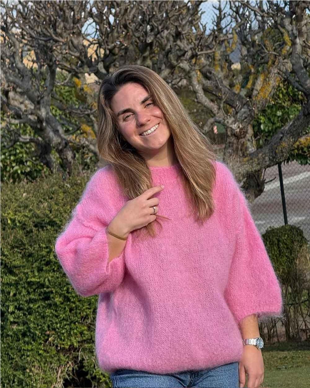 Jersey punto fino 80 kid mohair media...