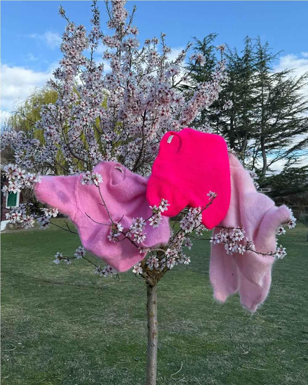 Jersey punto 80  kid mohair con puño...