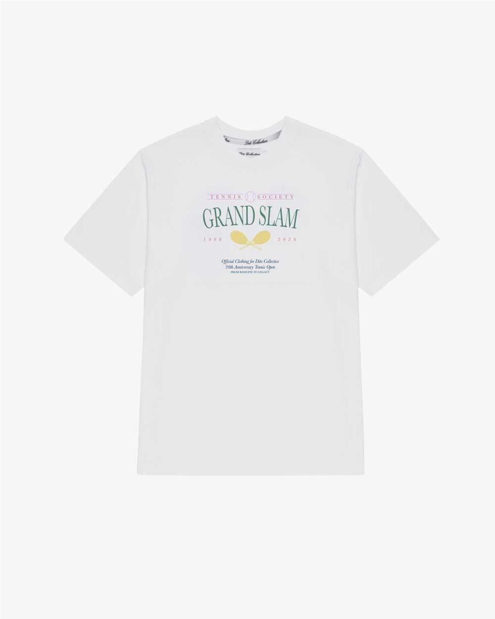 Camiseta GrandSlam algodón grueso WHITE