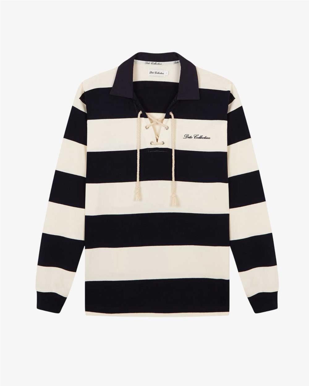 Sudadera polo marine con cordón