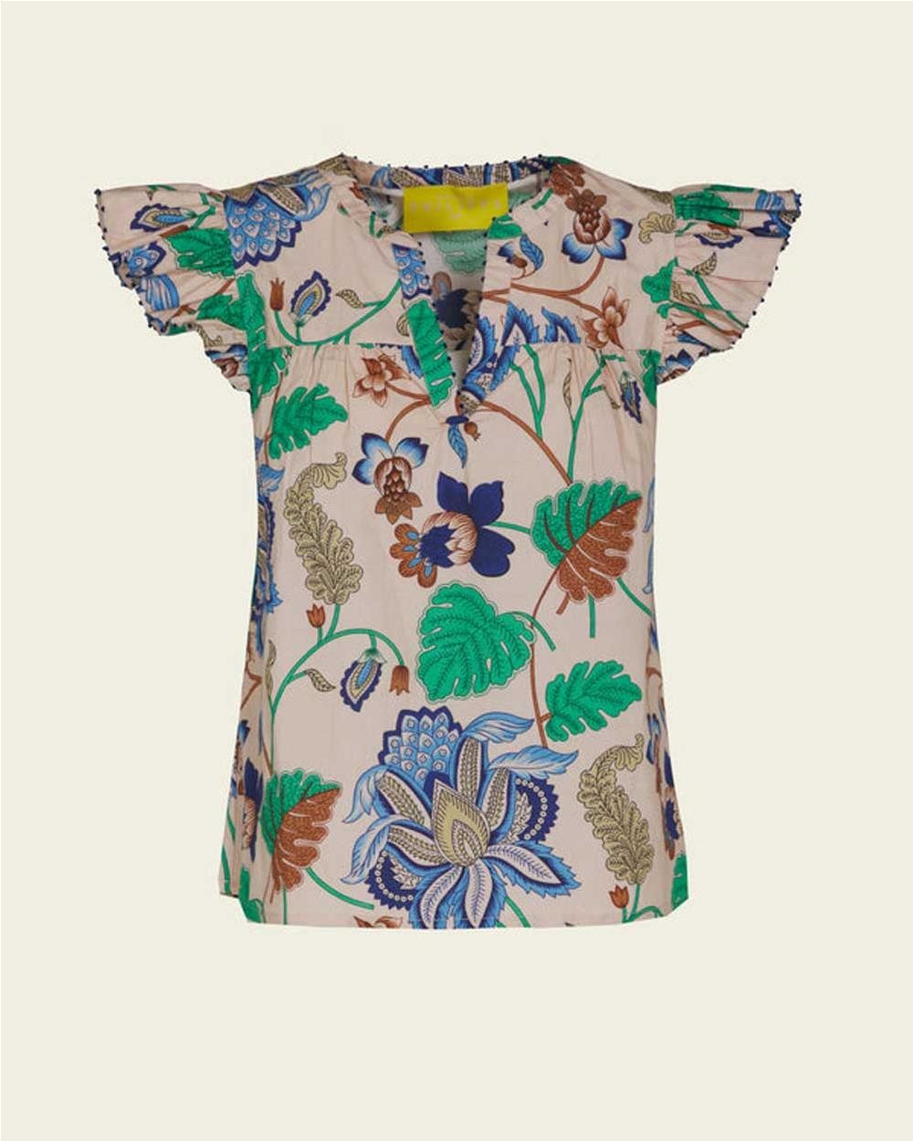 Blusa Philippa Wendy floral en...