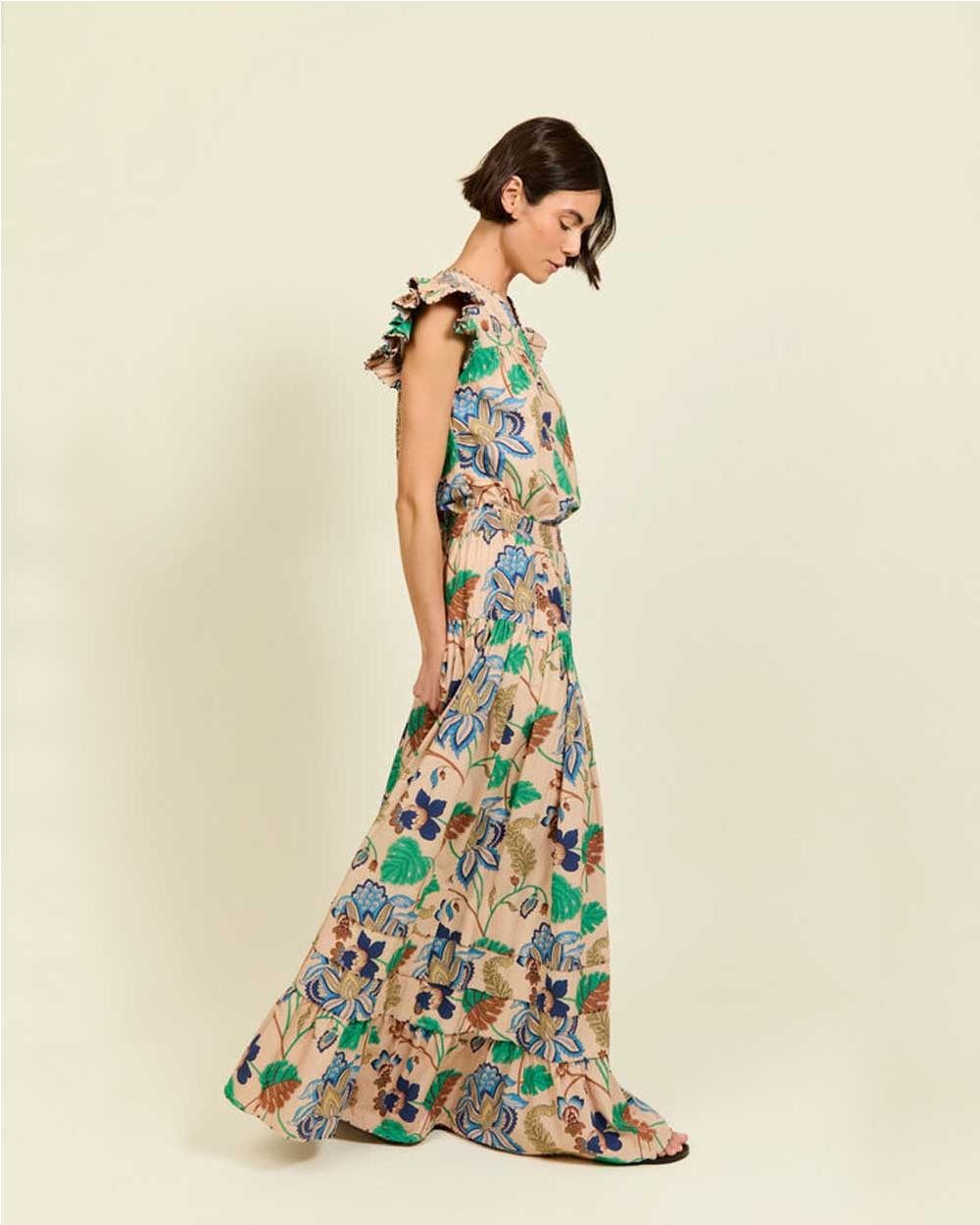 Blusa Philippa Wendy floral en...