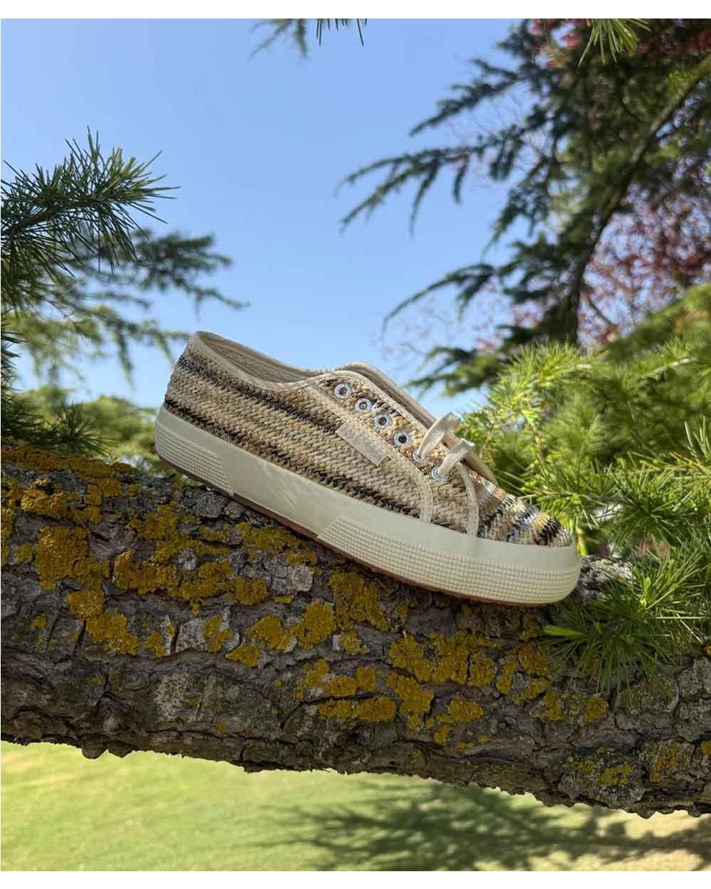 Zapatillas 2750 de rafia natural...