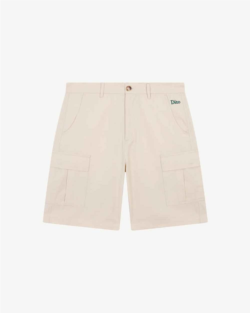 Short cargo de algodón orgánico BEIGE