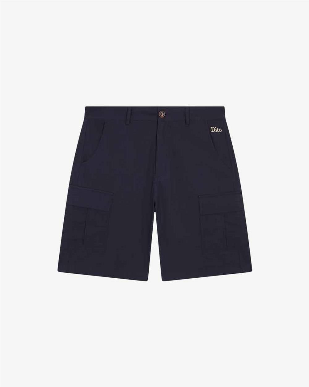 Short cargo de algodón orgánico NAVY