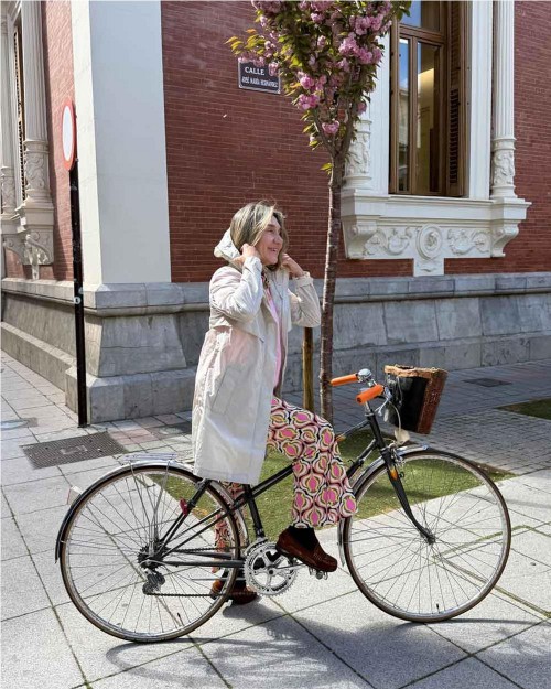 Pantalón geométrico mujer... 2