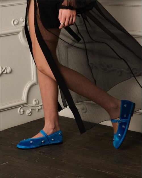 PIERRE FLOWER BLUE BLUE 2