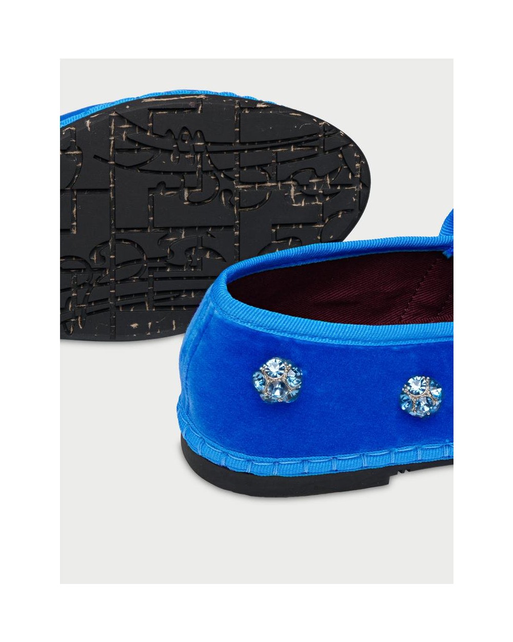 Mary Jane Pierre Flower mujer BLUE