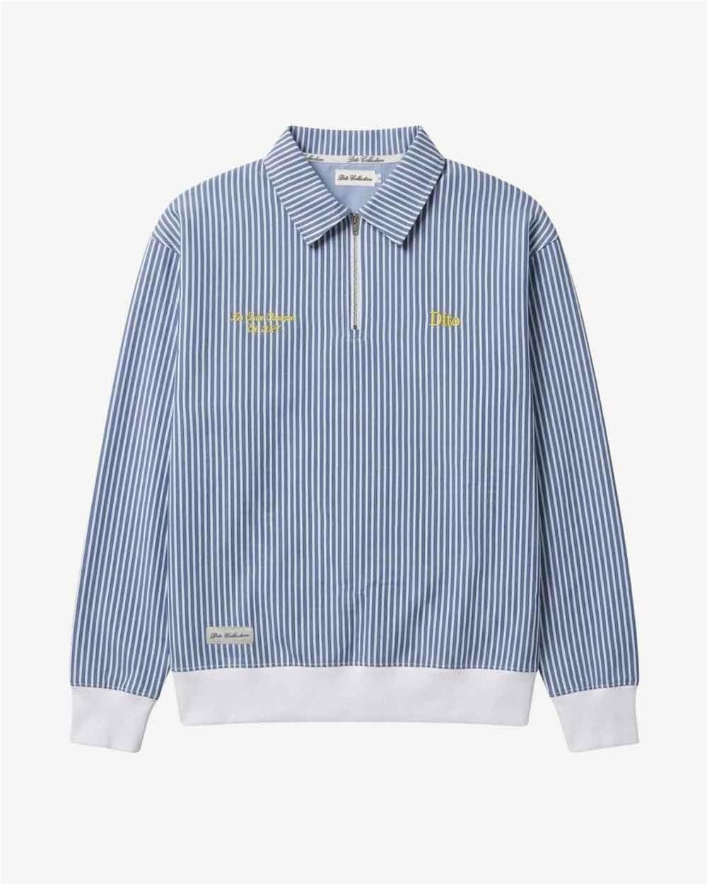 Sudadera Polo Quarter Zip Raya BLUE